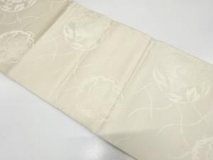 アンティーク　花丸模様織り出し花嫁衣裳丸帯（材料）